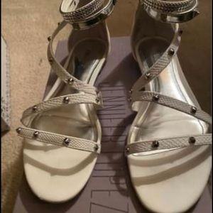Jennifer Lopez gladiator sandals. Worn 1x.